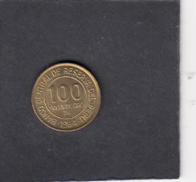 Beschrijving: 100 Soles GRAU